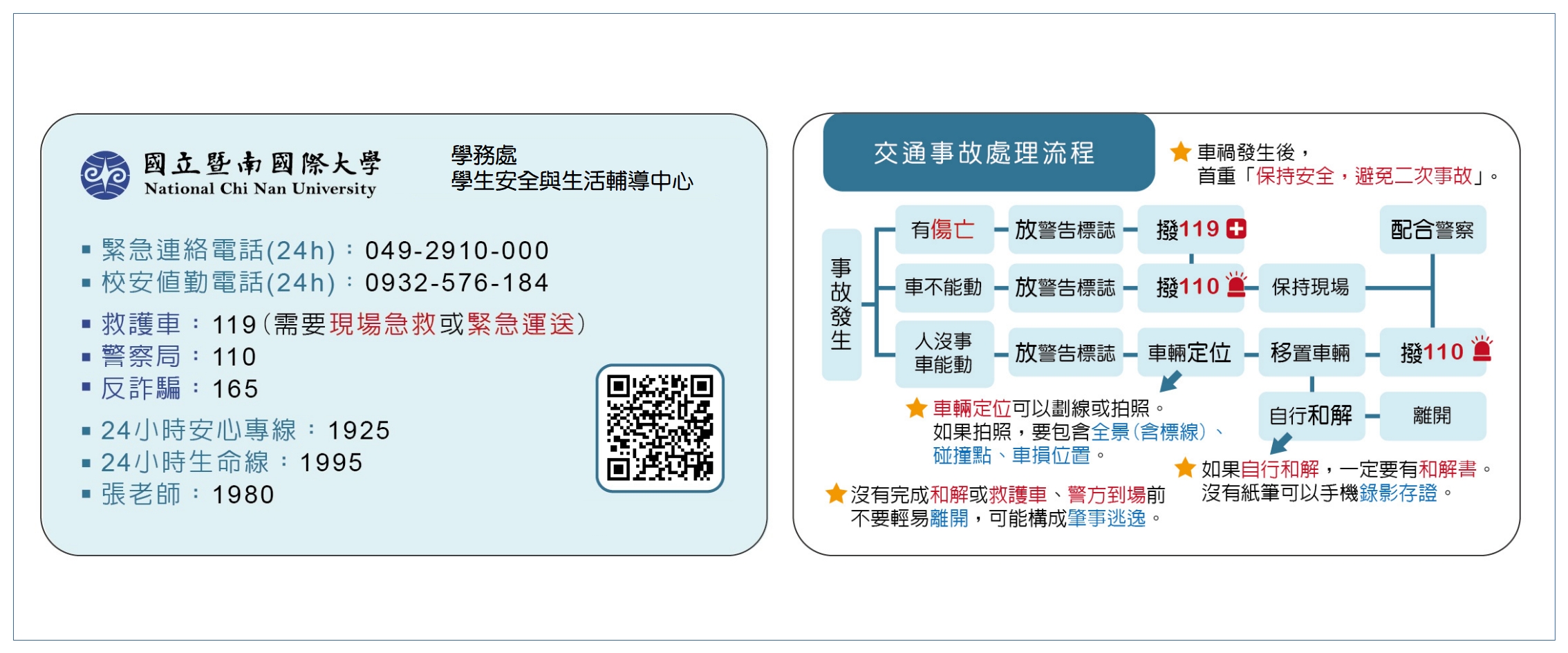 急連絡卡